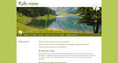 Desktop Screenshot of kuehe-mieten.ch