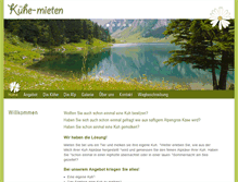 Tablet Screenshot of kuehe-mieten.ch